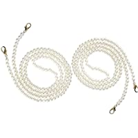 2 piezas DIY Bolso de Mano Cadena- Generic Bolsa Bolso Monedero Correa De Cadena De Reemplazo De Hombro Para Mujer…